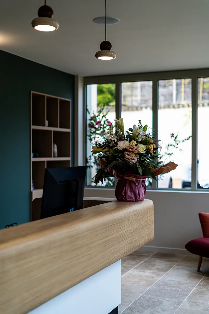 Hall d'entr&eacute;e de la Villa des Monts d&rsquo;Or