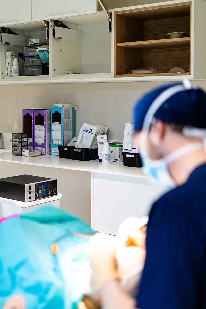 Le chirurgie en intervention- Villa des Monts d&rsquo;Or