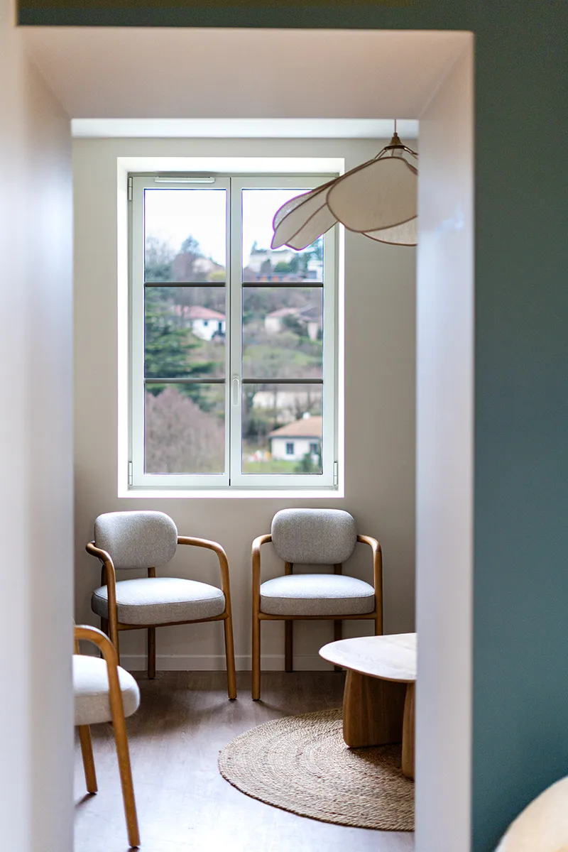 Salle d'attente de la Villa des Monts d&rsquo;Or